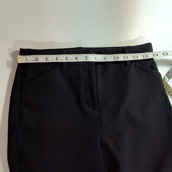 Express Editor Skinny High Rise Black Pants Size 2S Goes with Everything - Picture 8 of 12